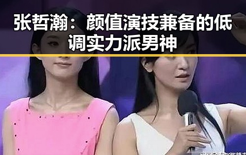 张哲瀚：颜值演技兼备的低调实力派男神